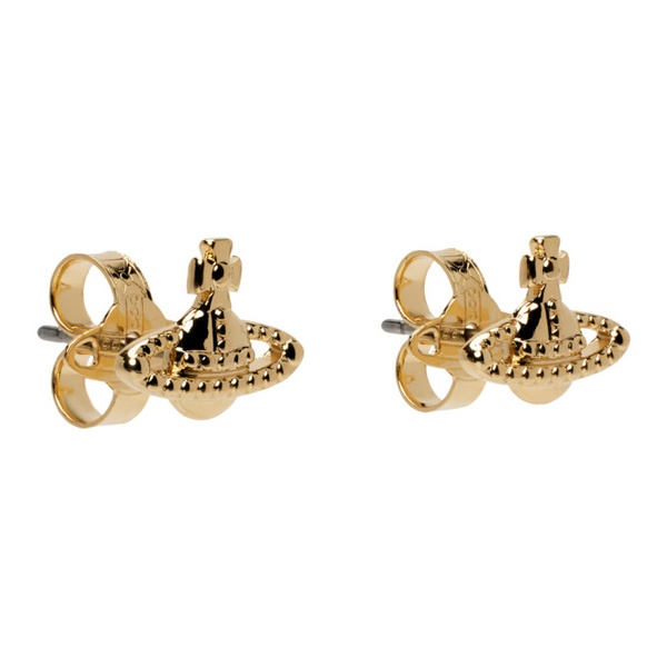  비비안 웨스트우드 Vivienne Westwood Gold Farah Earrings 241314F022071