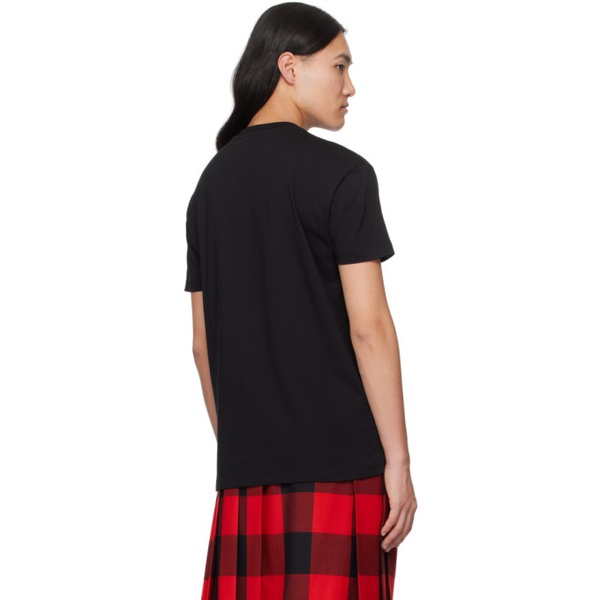  비비안 웨스트우드 Vivienne Westwood Black Classic T-Shirt 241314M213030
