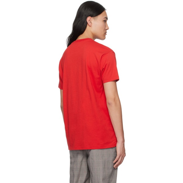 비비안 웨스트우드 Vivienne Westwood Red Classic T-Shirt 241314M213034