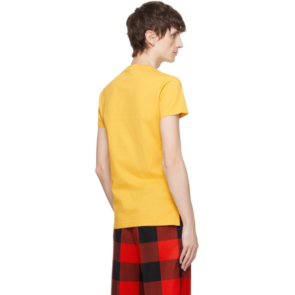  비비안 웨스트우드 Vivienne Westwood Yellow Orb Peru T-Shirt 241314M213027