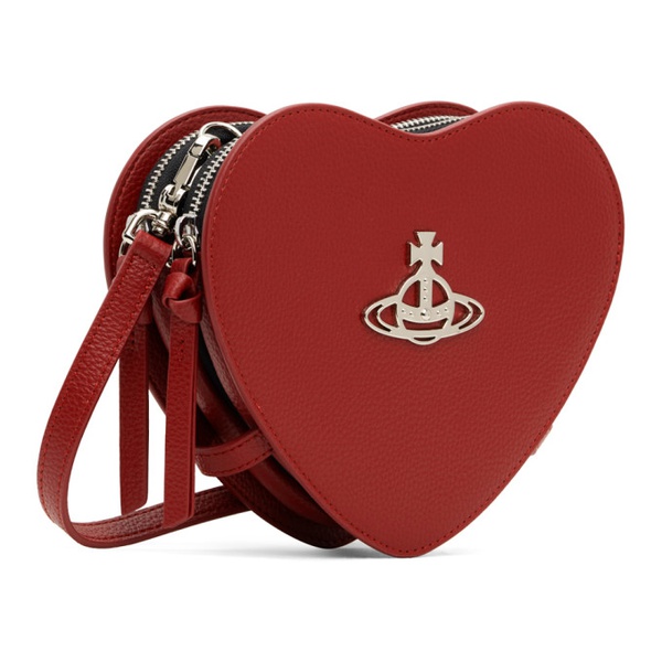  비비안 웨스트우드 Vivienne Westwood Red Louise Heart Crossbody Bag 241314M171023
