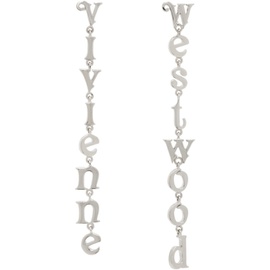 비비안 웨스트우드 Vivienne Westwood Silver Raimunda Earrings 241314F022023