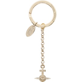 비비안 웨스트우드 Vivienne Westwood Gold Hanging Orb Keychain 241314M148003