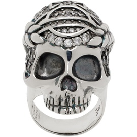 비비안 웨스트우드 Vivienne Westwood Silver Skull Ring 241314M147033