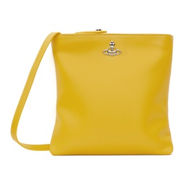 비비안 웨스트우드 Vivienne Westwood Yellow Square Crossbody Bag 241314M171051