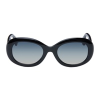 비비안 웨스트우드 Vivienne Westwood Black Vivienne Sunglasses 241314F005003