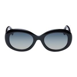 비비안 웨스트우드 Vivienne Westwood Black Vivienne Sunglasses 241314F005003