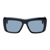 비비안 웨스트우드 Vivienne Westwood Black Laurent Sunglasses 241314F005005