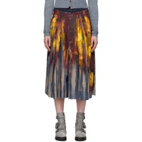 비비안 웨스트우드 Vivienne Westwood Multicolor Culottes Shorts 241314F087007