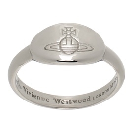 비비안 웨스트우드 Vivienne Westwood Silver Tilly Ring 232314M147021