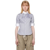 비비안 웨스트우드 Vivienne Westwood Gray Toulouse Shirt 241314F109013