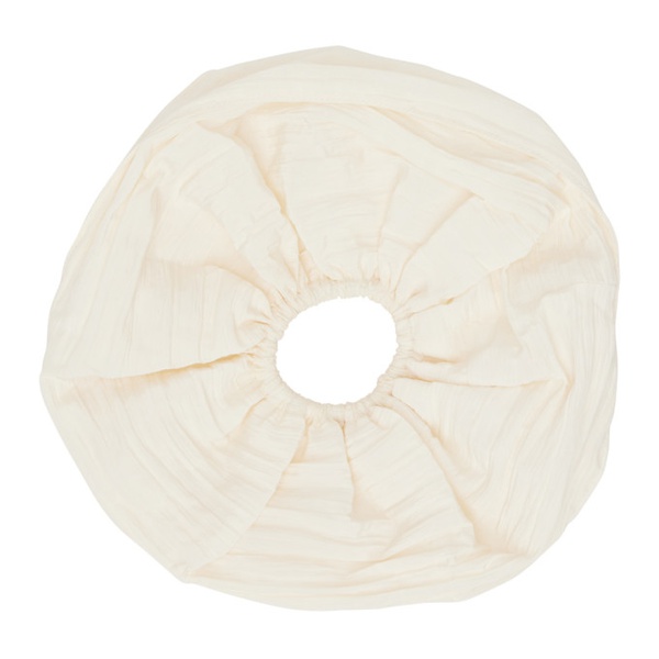  Voranida 오프화이트 Off-White Gathered Scrunchie 231070F018001