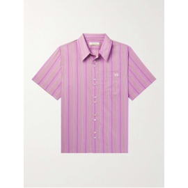 웨일즈 보너 WALES BONNER Stripe Rhythm Striped Cotton-Blend Shirt 1647597292402970