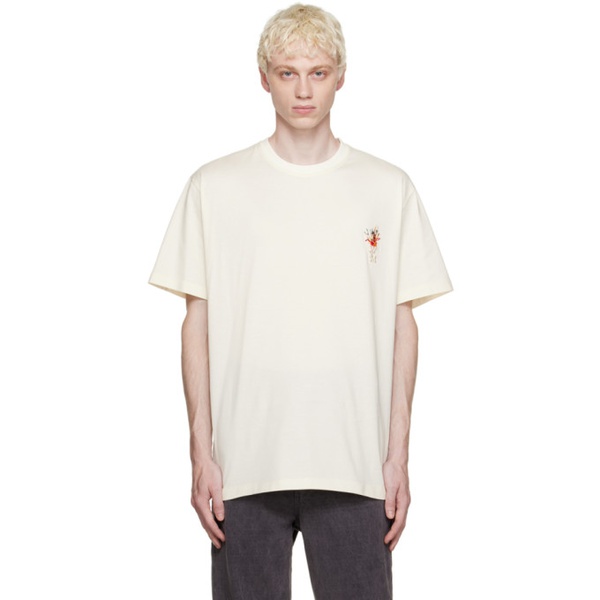  우영미 WOOYOUNGMI 오프화이트 Off-White Volcano T-Shirt 232704M213016