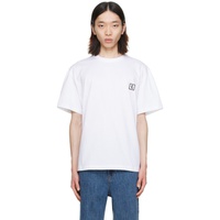 우영미 WOOYOUNGMI White Printed T-Shirt 241704M213016