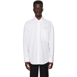 우영미 WOOYOUNGMI White Printed Shirt 241704M192028