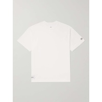 WTAPS Appliqued Logo-Embroidered Cotton-Blend Jersey T-Shirt 1647597310971233