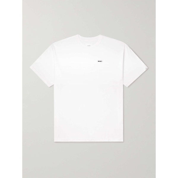  WTAPS Logo-Embroidered Cotton-Jersey T-Shirt 1647597310971223