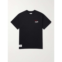 WTAPS Logo-Embroidered Cotton-Jersey T-Shirt 1647597324624315