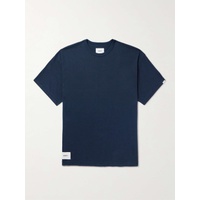 WTAPS Academy Logo-Appliqued Printed Cotton-Blend Jersey T-Shirt 1647597324624350