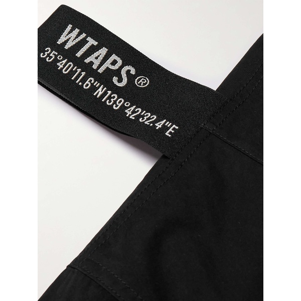  WTAPS 08 Logo-Appliqued Padded Cotton-Blend Shell Bomber Jacket 1647597325444299