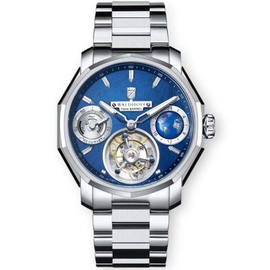 Waldhoff MEN'S Continental Stainless Steel Blue Dial Watch Continental Royal Blue