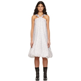 웰던 We11done White Sequin Dress 221327F052003