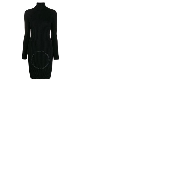  월포드 Wolford Ladies Long-sleeve Merino Ribbed-knit Dress 51896-8763