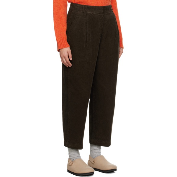  YMC Brown Market Trousers 232161F087016