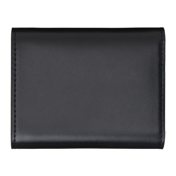  요지 야마모토 YOHJI YAMAMOTO Black Compact Wallet 241573M164005