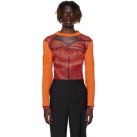 와이프로젝트 Y/Project Orange 장 폴 고티에 Jean Paul Gaultier 에디트 Edition Long Sleeve T-Shirt 231893M200000