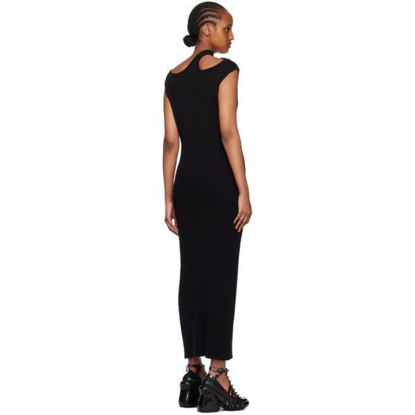  와이프로젝트 Y/Project Black Triple Collar Maxi Dress 231893F055008