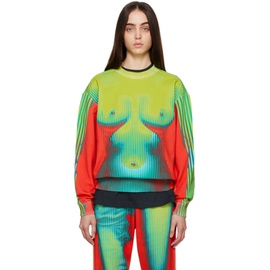 와이프로젝트 Y/Project Multicolor 장 폴 고티에 Jean Paul Gaultier 에디트 Edition Body Morph Sweatshirt 222893F098002