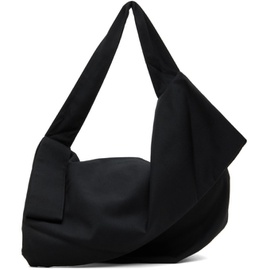 Ys Black Asymmetric Shoulder Bag 232731F048009