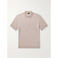 ZEGNA Cotton, Linen and Silk-Blend Polo Shirt 1647597323330761