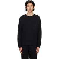 ZEGNA Black Essential Sweatshirt 232142M204005