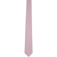 ZEGNA Pink Silk Tie 241142M158000