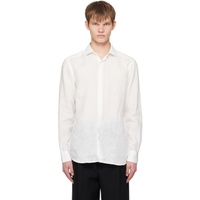 ZEGNA White Buttoned Shirt 231142M192030