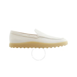 Tods Mens White Calf Leather Moccasins XXM52B00040NLKB001