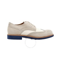 Tods Mens Perforated Two-Tone Nubuck Oxford Brogues XXM0WP00C10C5J0858