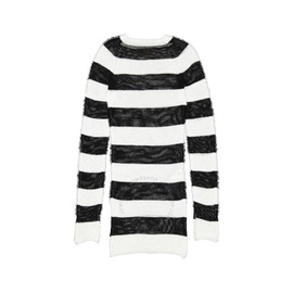 마르니 Marni Ladies Striped Crepe Cotton Sweater GCMD0253Q0-UFCF03-RGN99