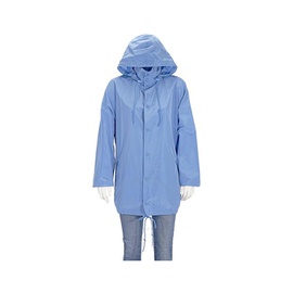 발렌시아가 Balenciaga Ladies Logo Windbreaker Jacket In Blue 556168 TYD36 4850