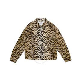 발렌시아가 Balenciaga Beige Leopard Print Jacket 606158 TGL33 9501