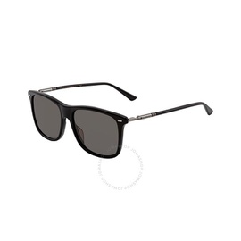 구찌 Gucci Grey Square Unisex Sunglasses GG0518S 001 54