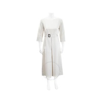 맥스마라 Max Mara Ladies White Belted Urbino Dress 92211801 001