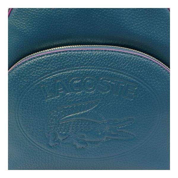 라코스테 라코스테 Lacoste Ladies Croco Crew Grained Leather Mini Backpack NF3065NL D69