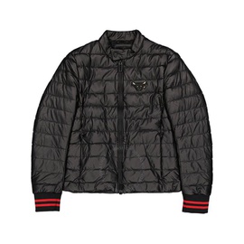 Emporio Armani Black Ox Patch Quilted Puffer Jacket 3K1BN1-1NZSZ-0999