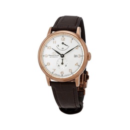 Orient Star Automatic Silver Dial Brown Leather Mens Watch RE-AW0003S00B