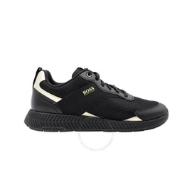 휴고 Hugo Boss Black Titanium Sporty Panelled Low-top Sneakers 50459904-007