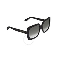 구찌 Gucci Grey Square Ladies Sunglasses GG0418S 001 54